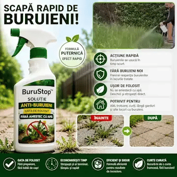 Soluție Anti-Buruieni BuruStop