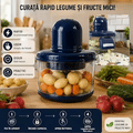 Curățător Electric DecojiFix - Curăță Fructe și Legume Singur